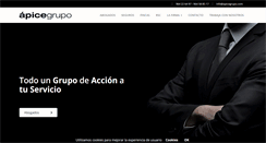 Desktop Screenshot of apicegrupo.com